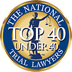 The National Trial Lawyers Top 40 Under 40 Badge