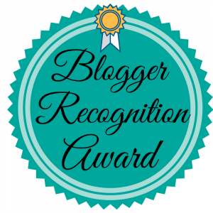 Best Blogger Recognition Award