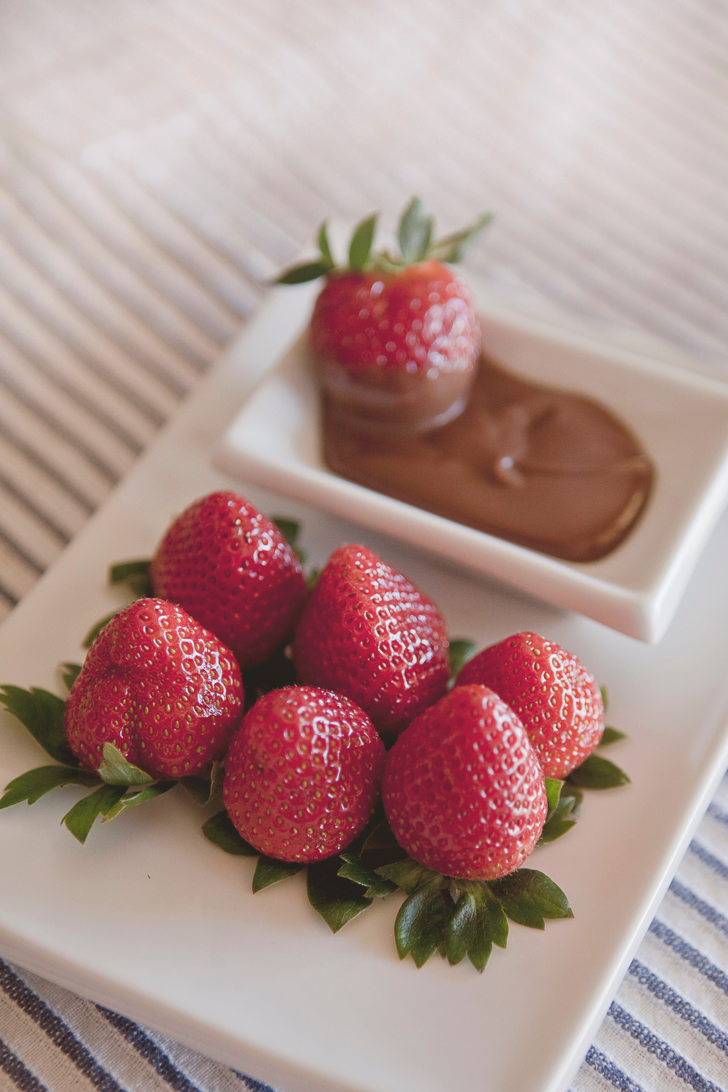 Strawberries and chocolate