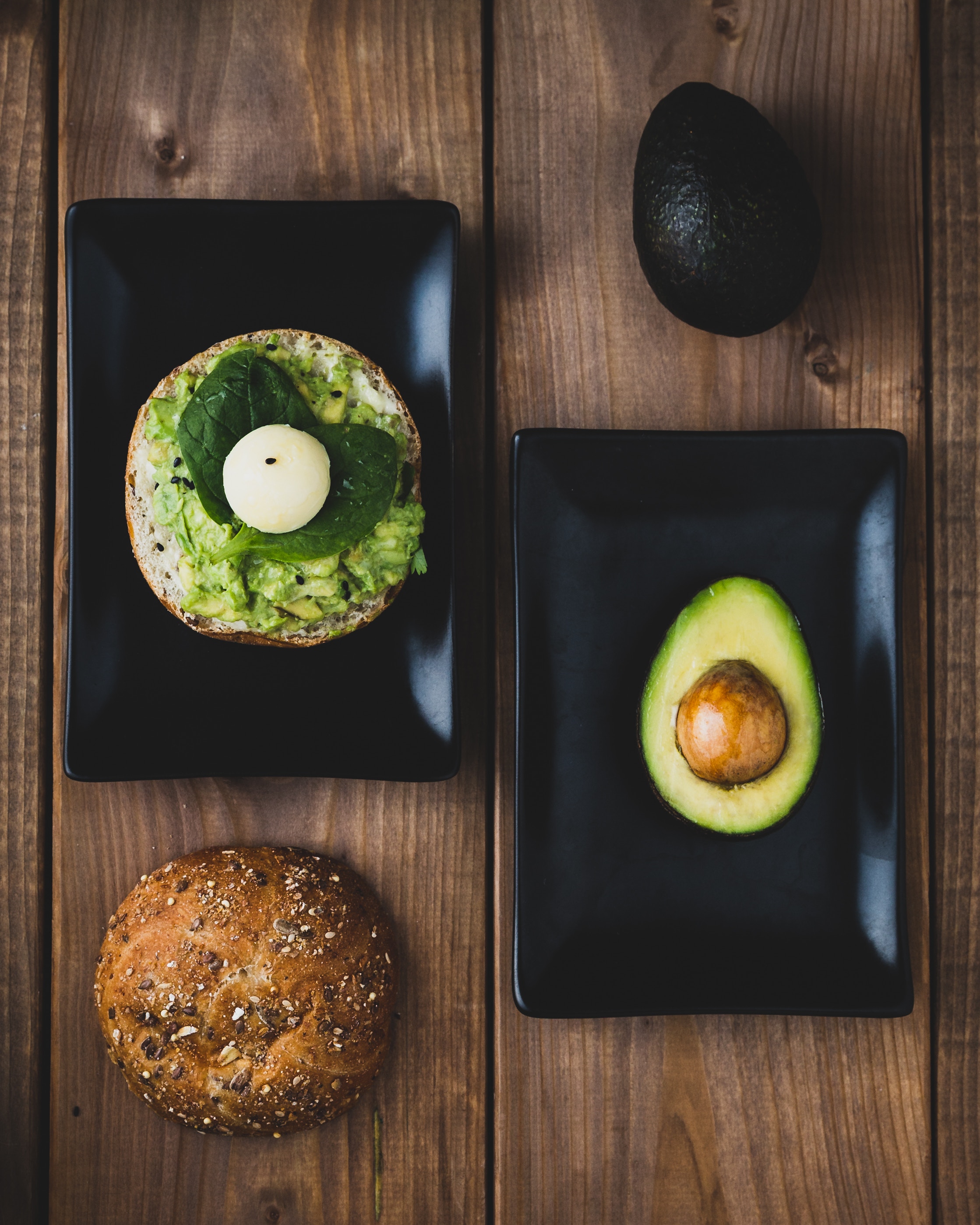 Avocados and avocado toast