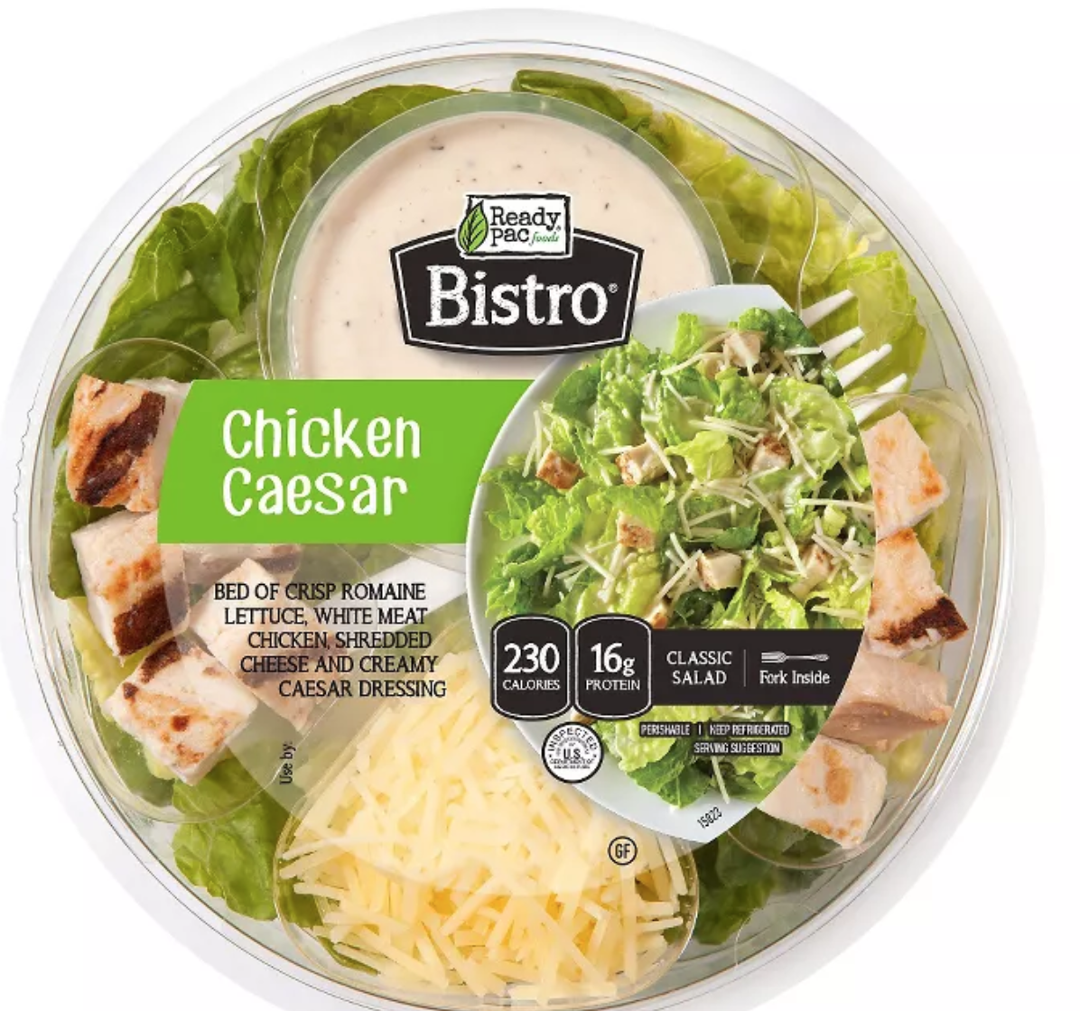 Ready Pac Bistro® Bowl Chicken Caesar Salad