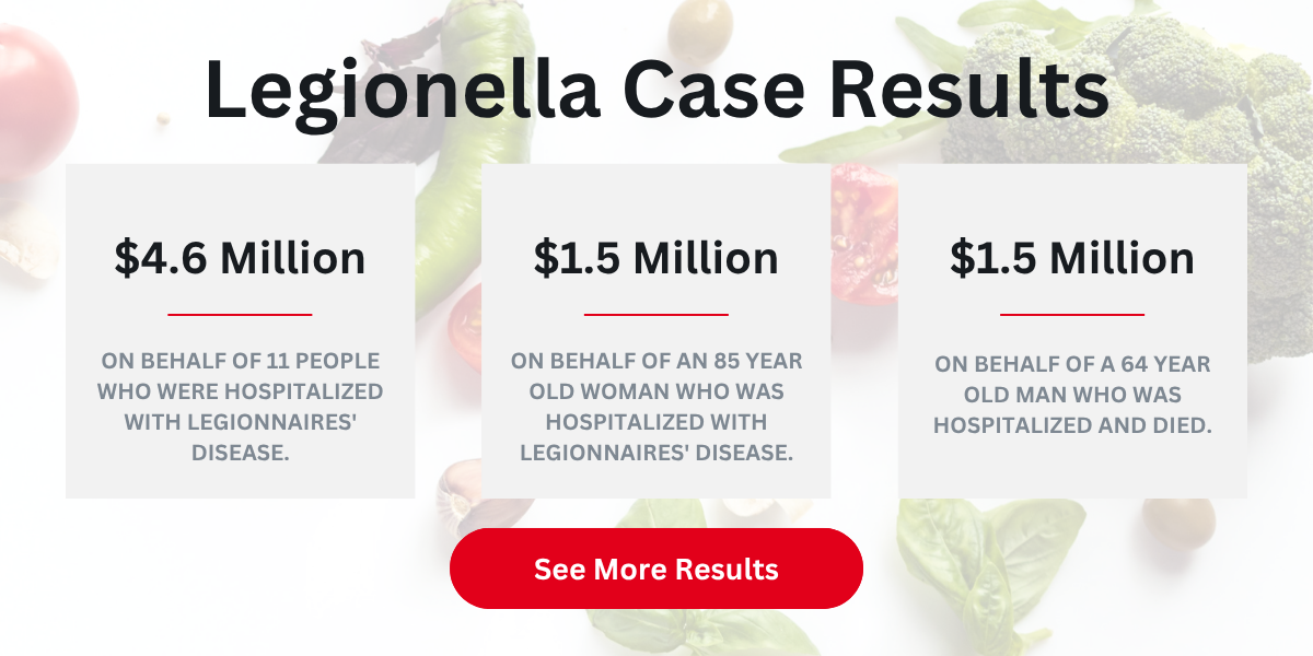 legionella case results